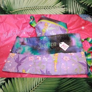 Makeup bags and brush holder